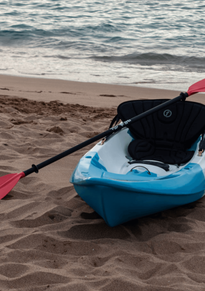kayak on the beach